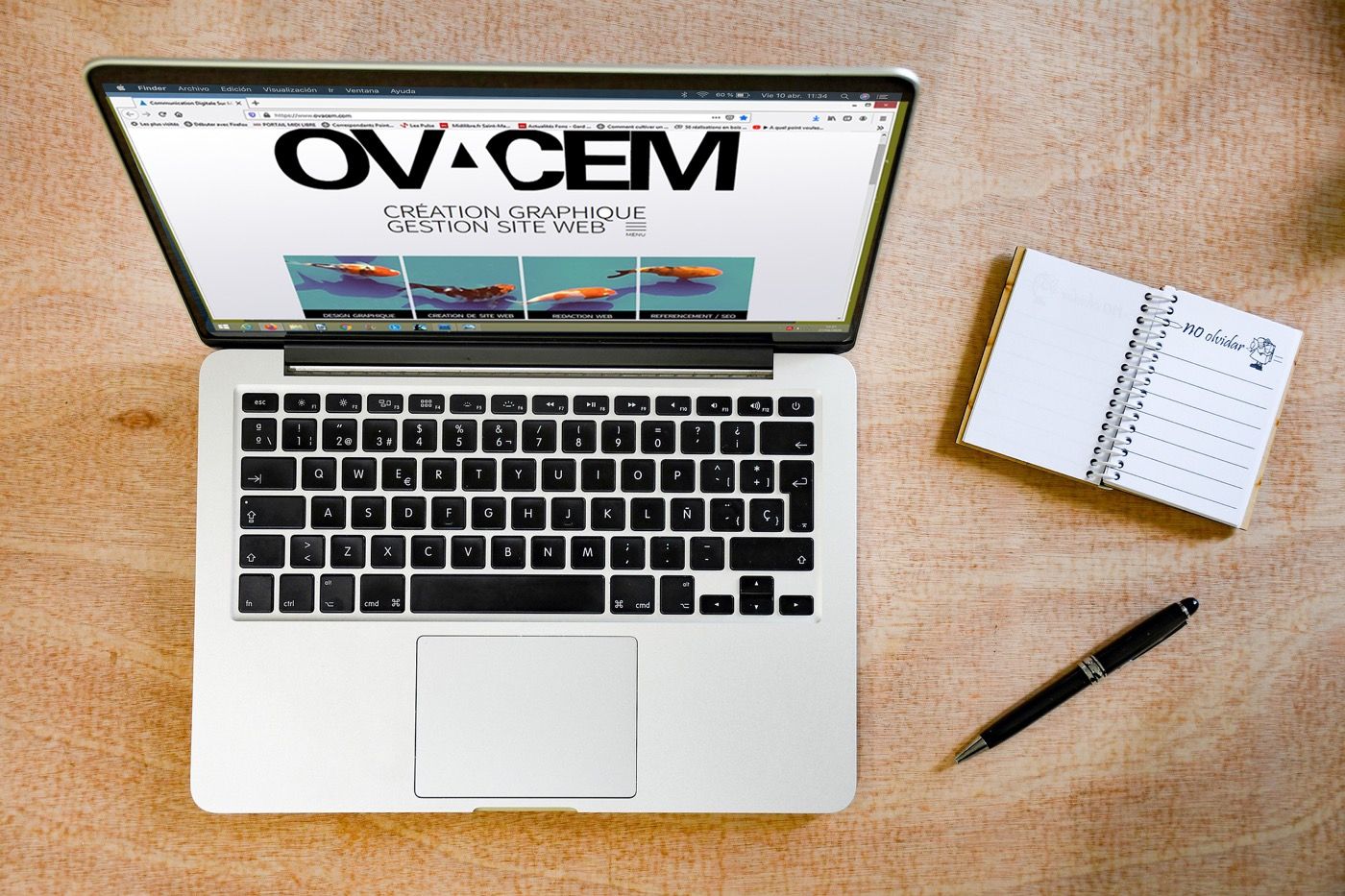 Nouveau site web de Ovacem 